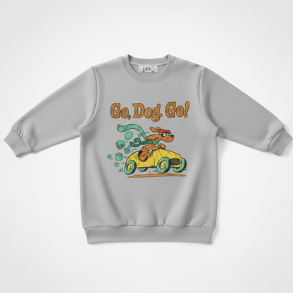 Go Dog Go Vintage Racing Car Crewneck C1128