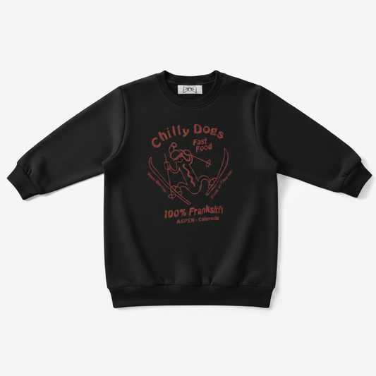 Chilly Dogs Ski Aspen Vintage Crewneck C1129