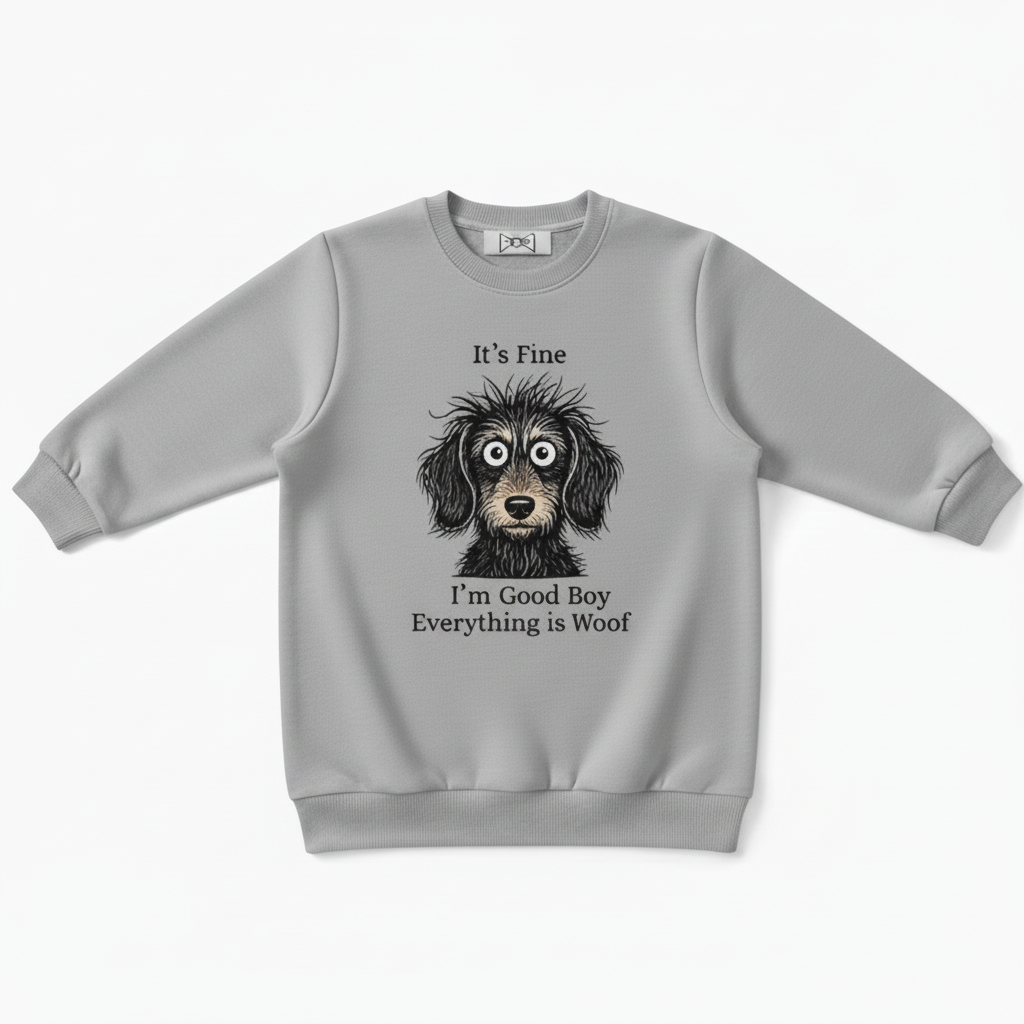 Funny Pet Lover Dog Crewneck C1087