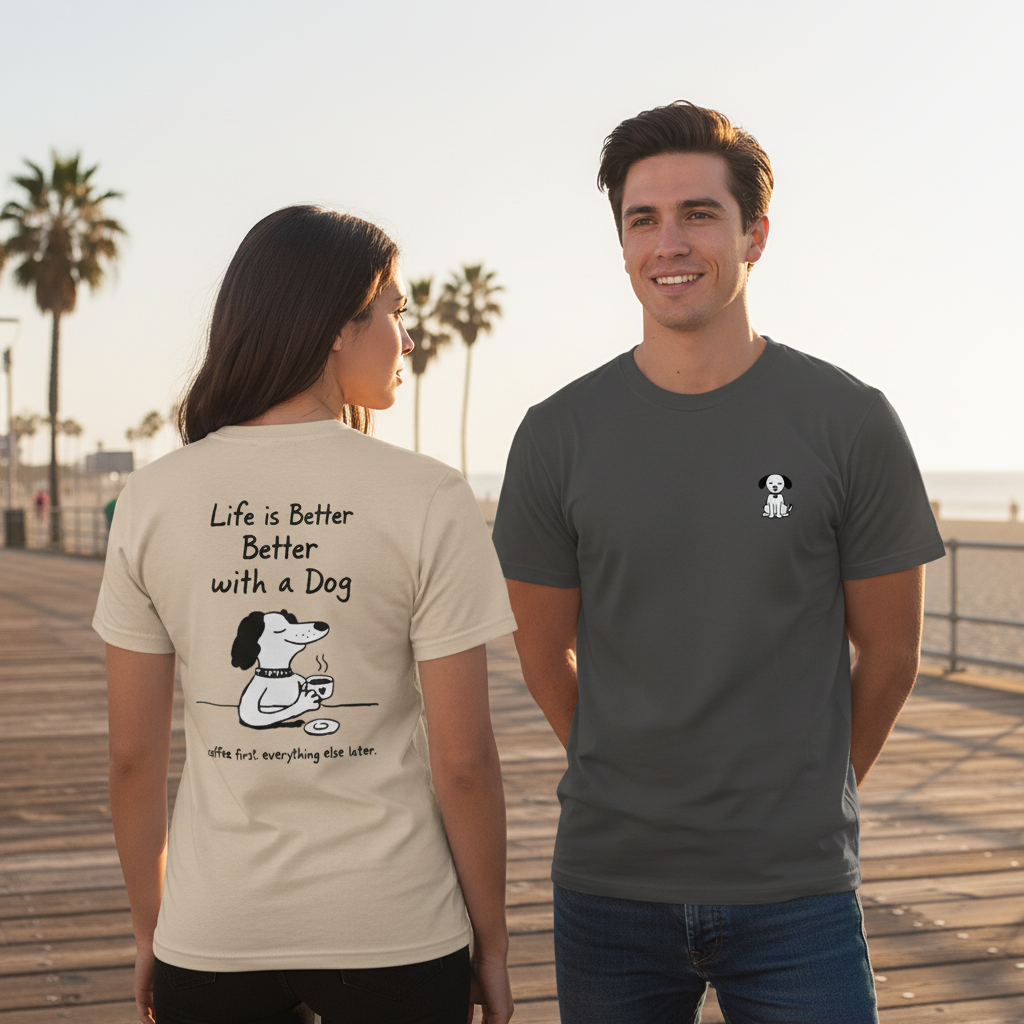 Life is Better with a Dog Tee