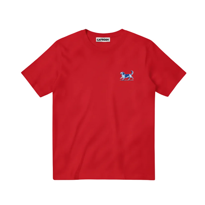 Powered by Treats Funny Dog Graphic Tee