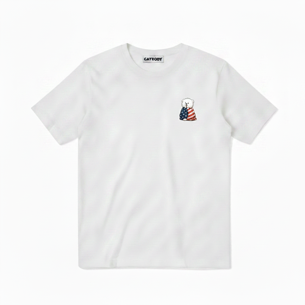 Emotional Support Fluffy Dog Soccer Fan Graphic Tee