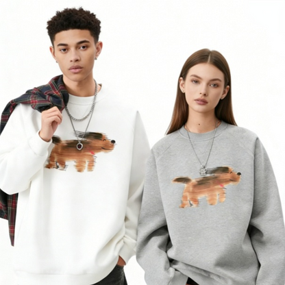 Yorkshire Terrier Landscape Art Graphic Pet Crewneck C1022