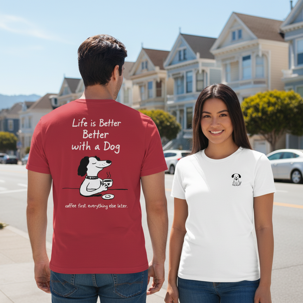 Life is Better with a Dog Tee