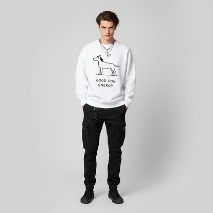 Good Dog Energy Doodle Crewneck C1133