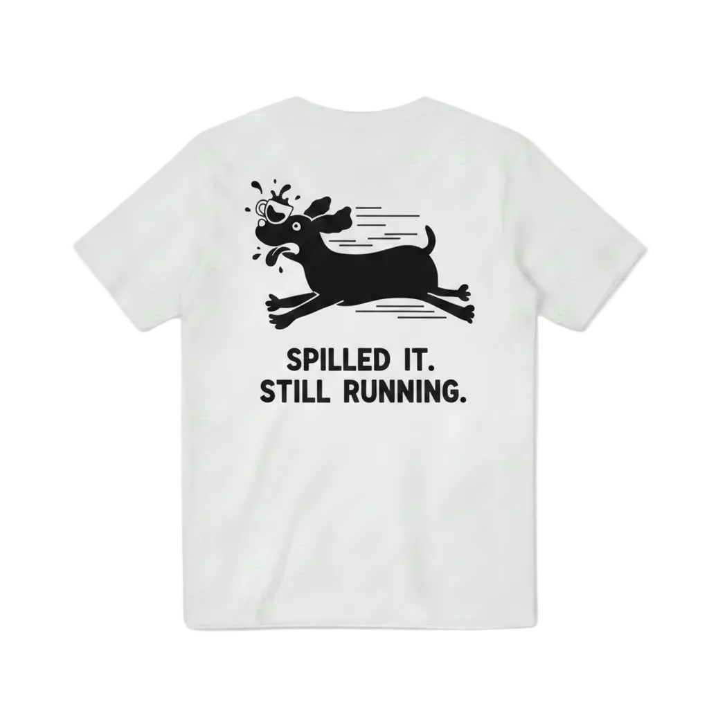 Spilled It. Still Running. Tee