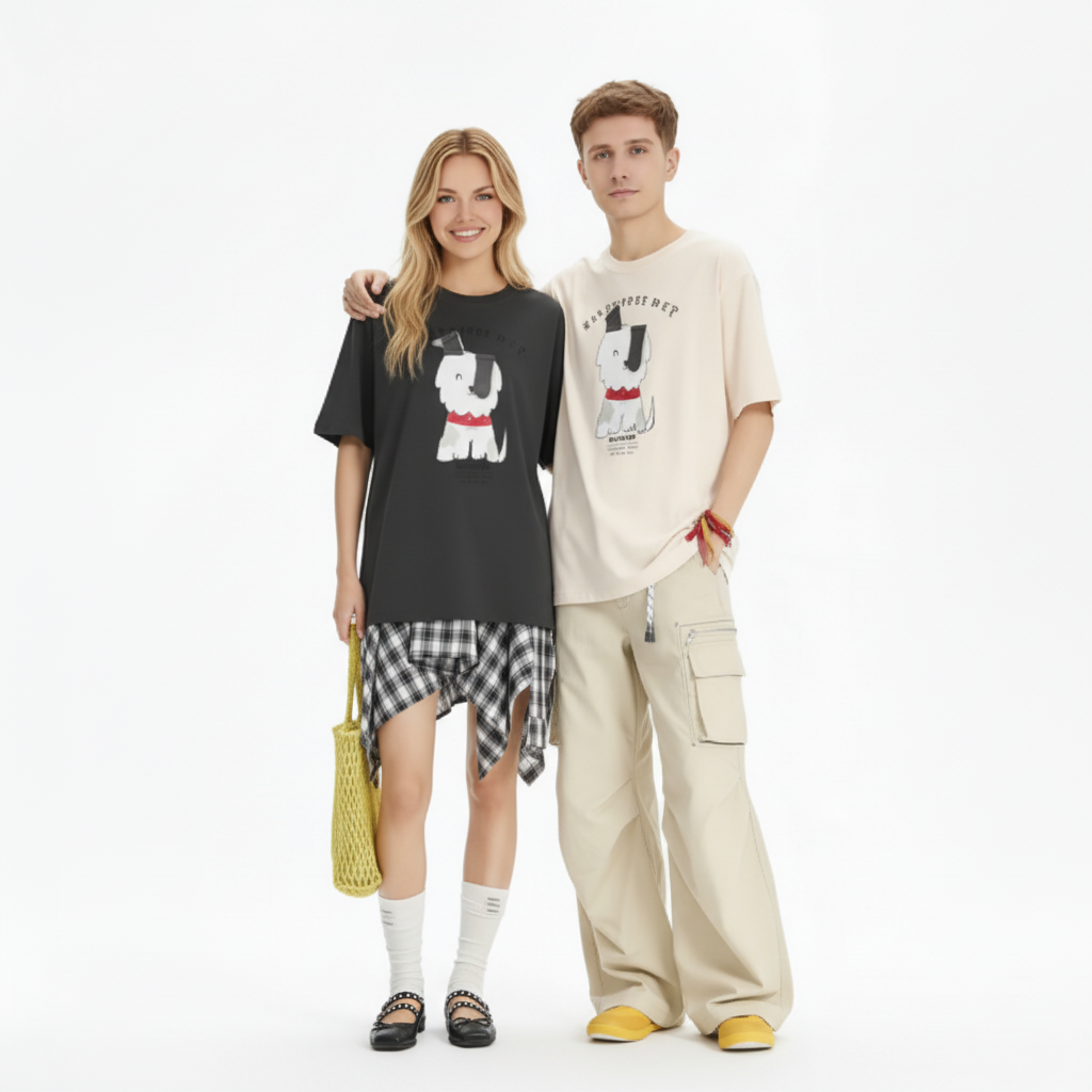 Do You See Me Funny Dog Graphic Tee T7079
