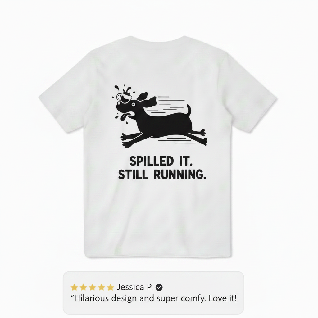 Spilled It. Still Running. Tee