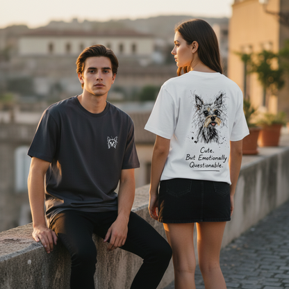 Cute But Emotionally Questionable Tee