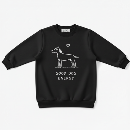 Good Dog Energy Doodle Crewneck C1133