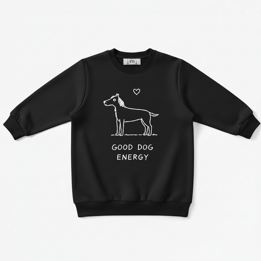 Good Dog Energy Doodle Crewneck C1133