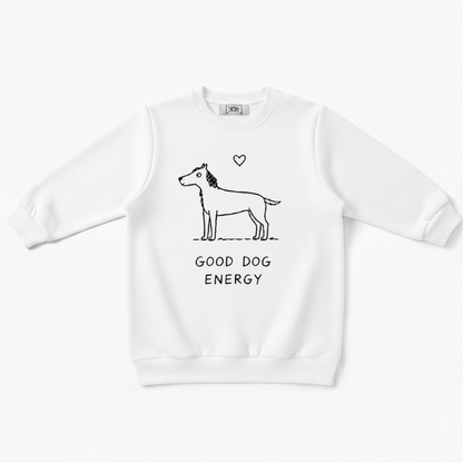 Good Dog Energy Doodle Crewneck C1133