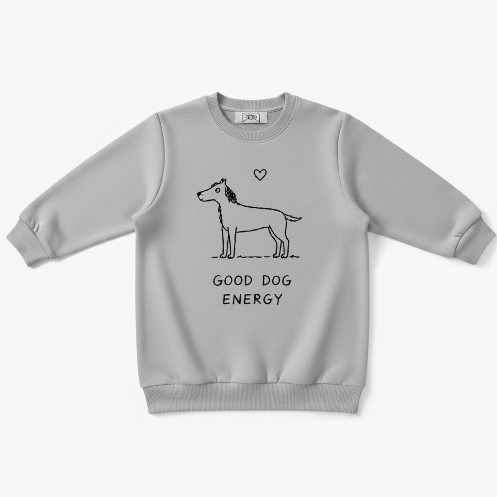 Good Dog Energy Doodle Crewneck C1133