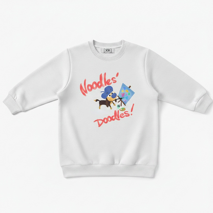 Noodles Doodles Dachshund Artist Crewneck C1134