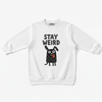 Stay Weird Monster Dog Crewneck C1137