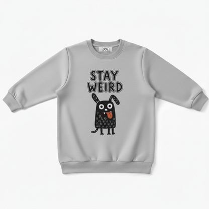 Stay Weird Monster Dog Crewneck C1137