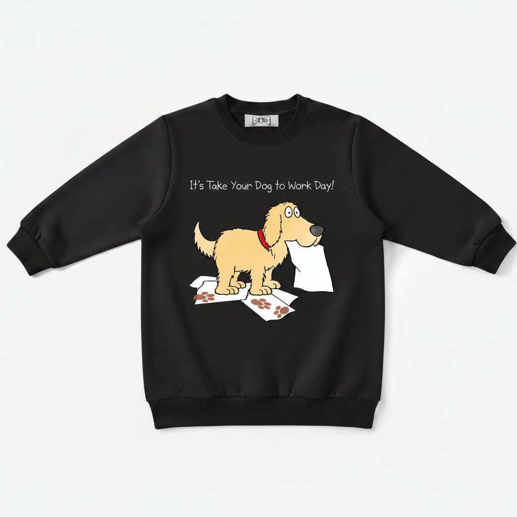 Take Your Dog To Work Day Crewneck C1143