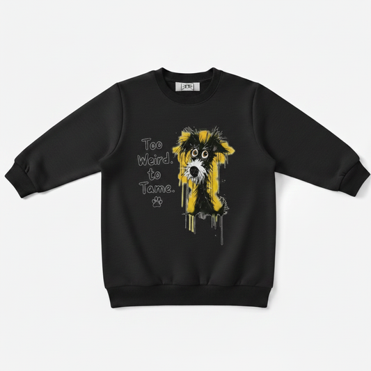 Too Weird To Tame Schnauzer Crewneck C1144
