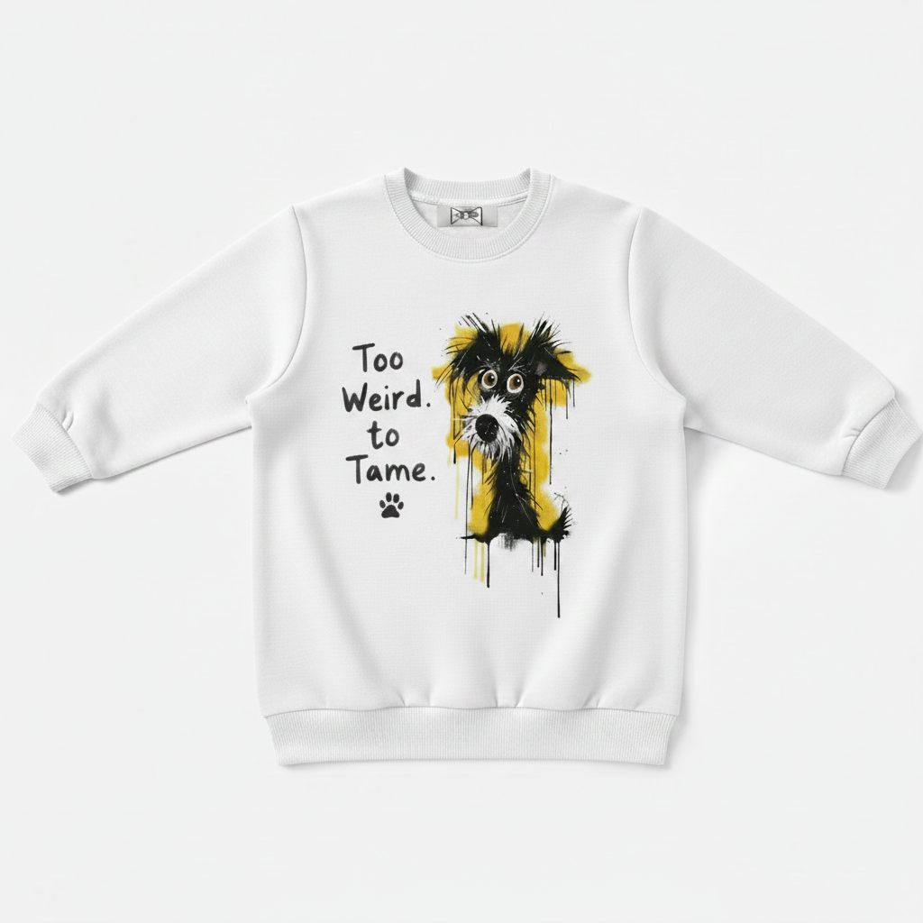Too Weird To Tame Schnauzer Crewneck C1144