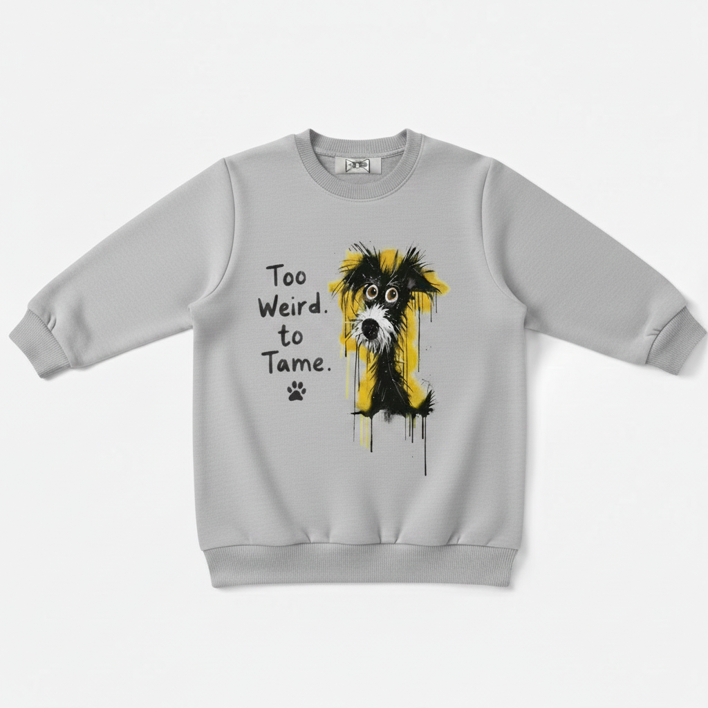 Too Weird To Tame Schnauzer Crewneck C1144