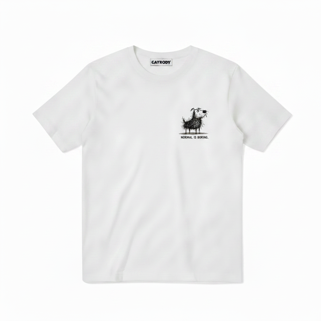 Normal Is Boring Dog Tee