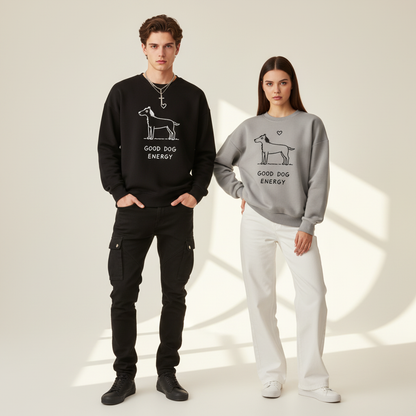 Good Dog Energy Doodle Crewneck C1133