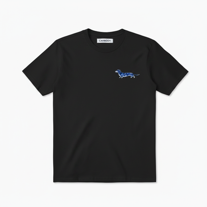 Long Dog Short Temper Dachshund Funny Graphic Tee