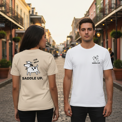 Yee Haw. Saddle Up. Tee