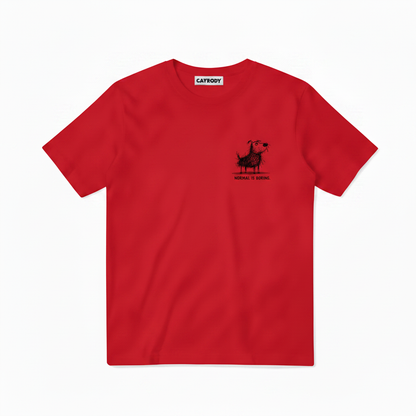 Normal Is Boring Dog Tee