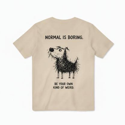 Normal Is Boring Dog Tee