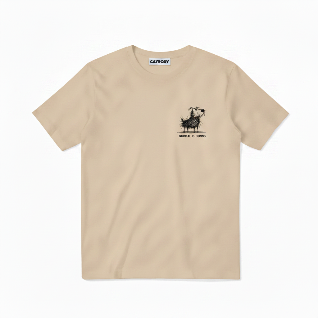 Normal Is Boring Dog Tee