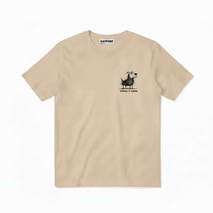 Normal Is Boring Dog Tee