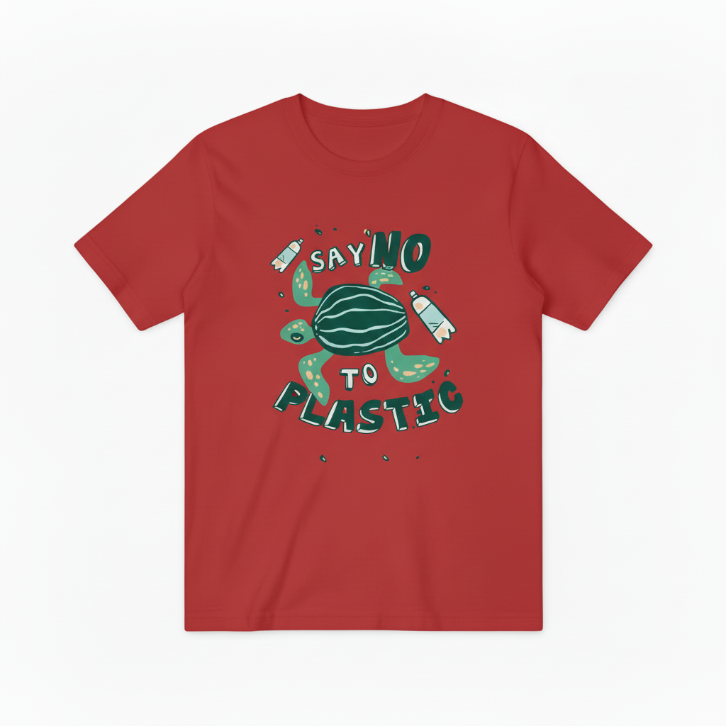 Save the Ocean Turtle Environmental Awareness Gift Idea T-Shirt T6009