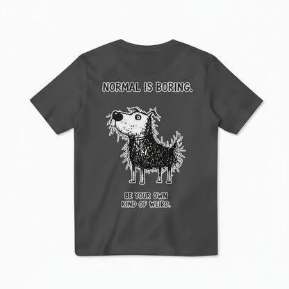 Normal Is Boring Dog Tee