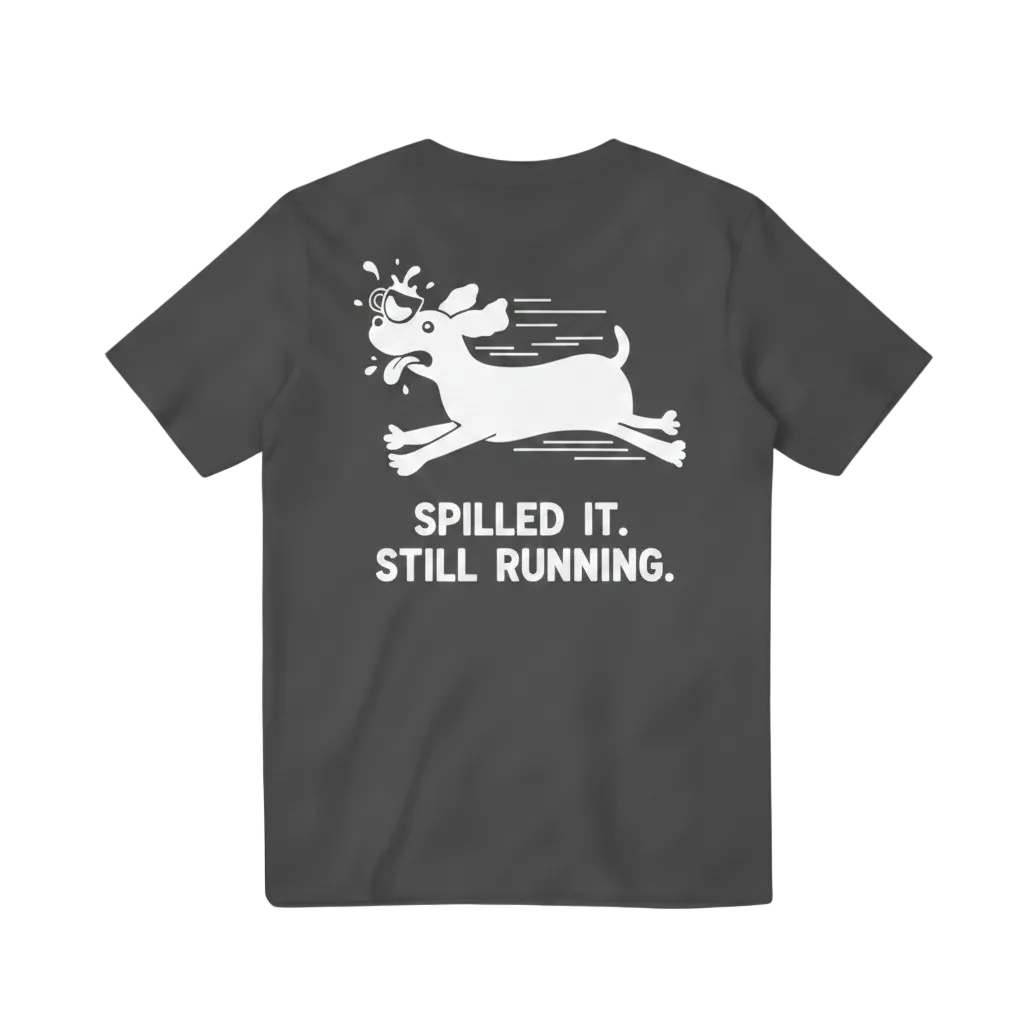 Spilled It. Still Running. Tee