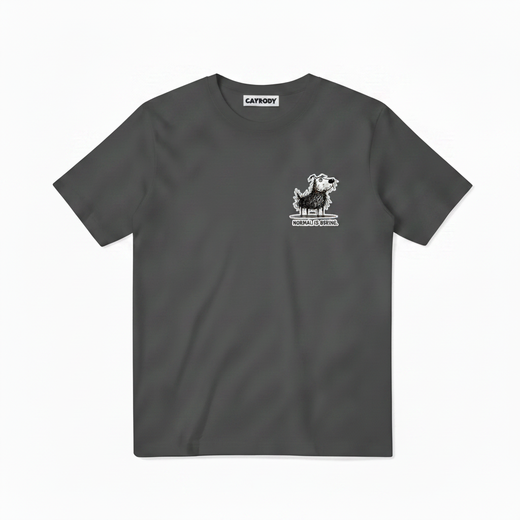 Normal Is Boring Dog Tee