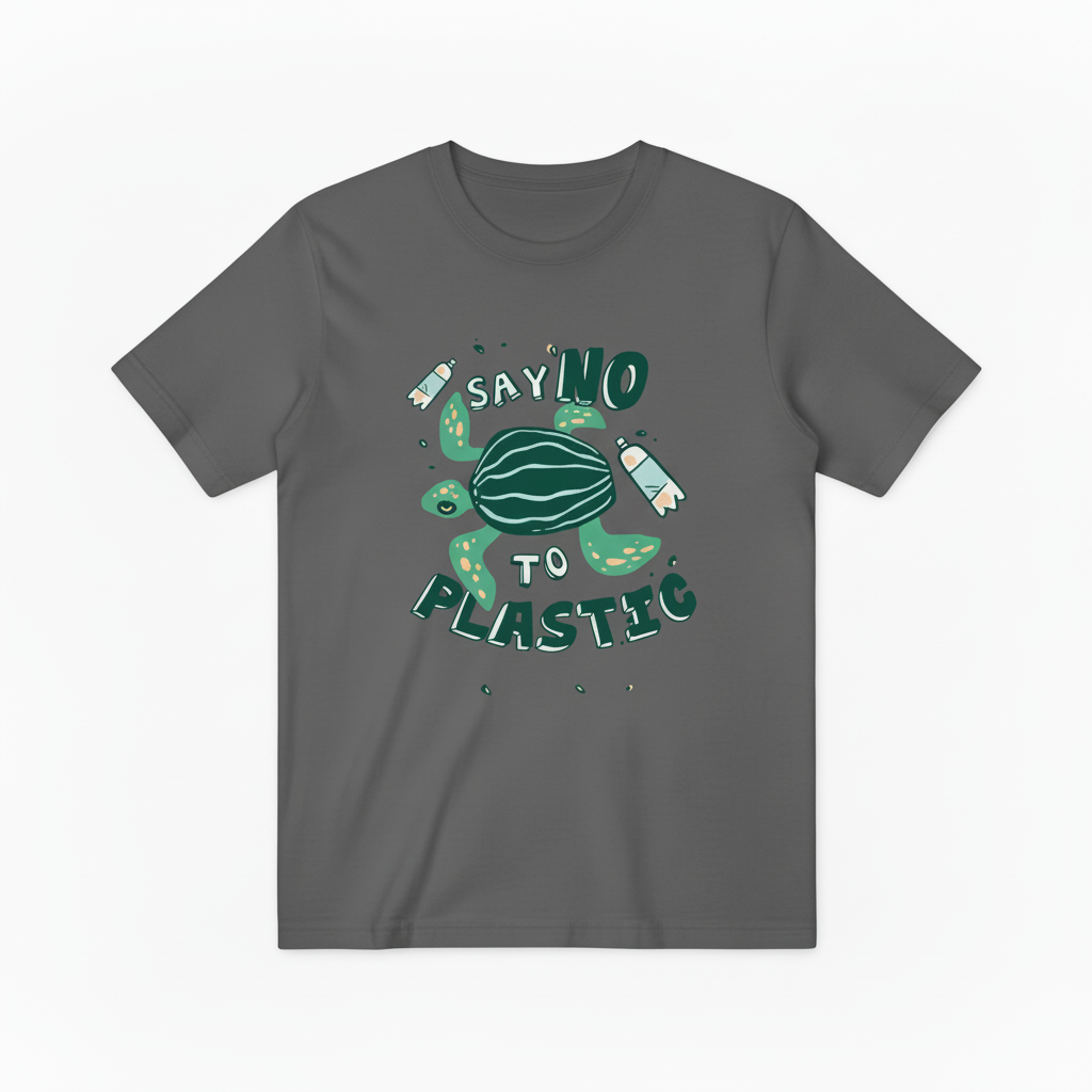 Save the Ocean Turtle Environmental Awareness Gift Idea T-Shirt T6009