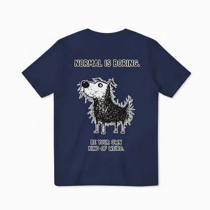 Normal Is Boring Dog Tee