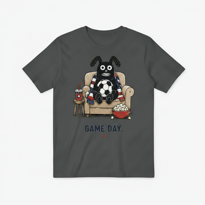 Game Day Funny Soccer Fan Graphic Tee