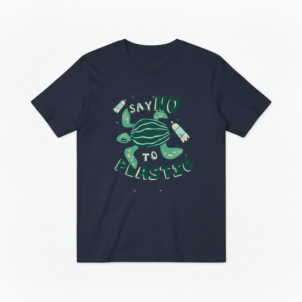 Save the Ocean Turtle Environmental Awareness Gift Idea T-Shirt T6009