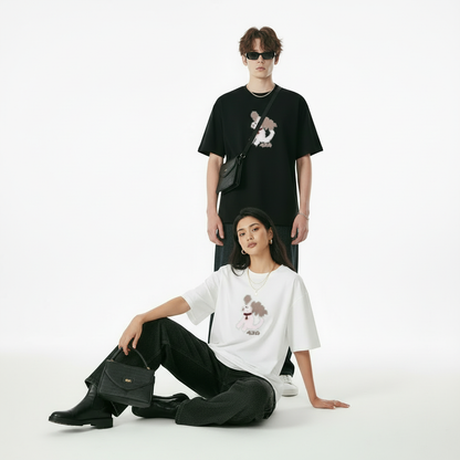 Papillon Dog Graphic Tee Cute Dog Lover Gift T7060