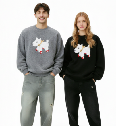 Adorable Westie Dog Graphic Pet Crewneck C1028