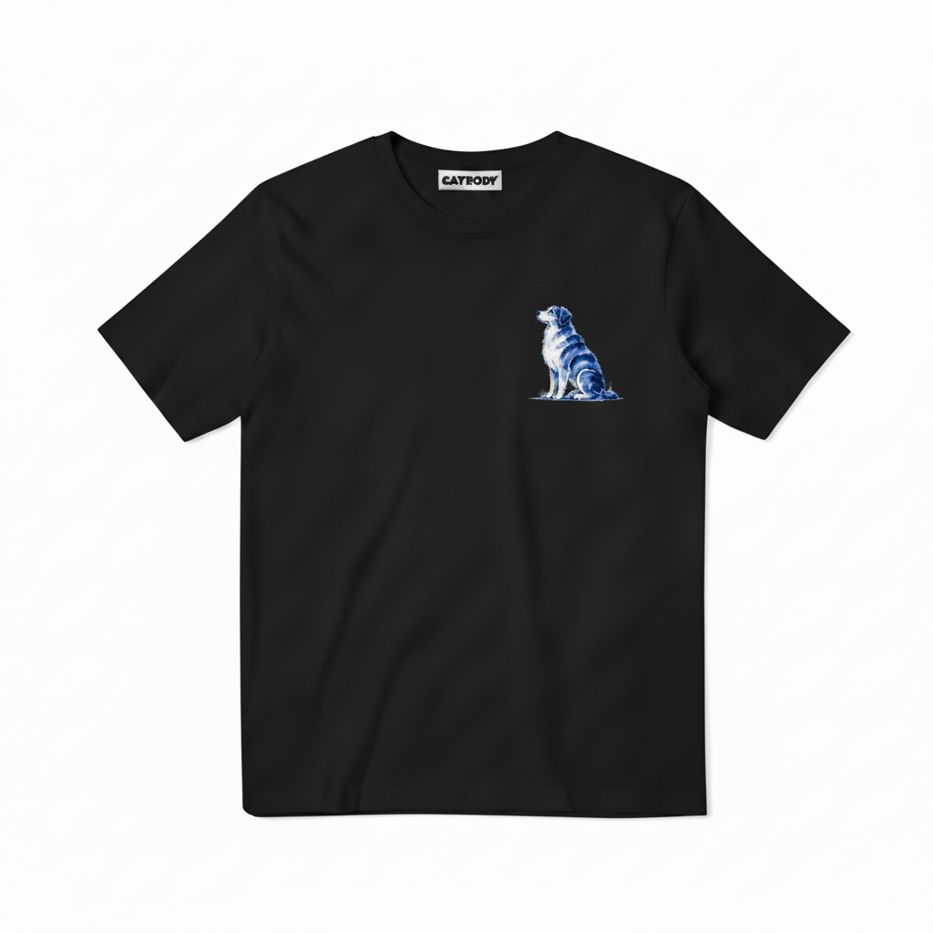 Born to Roam Built for Adventure Aussie Dog Graphic Tee