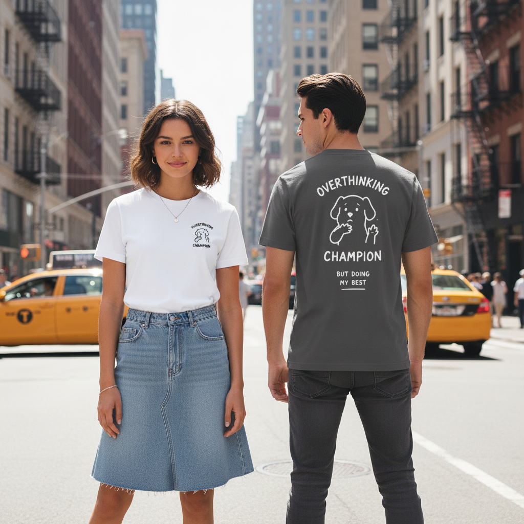 Overthinking Champion Tee