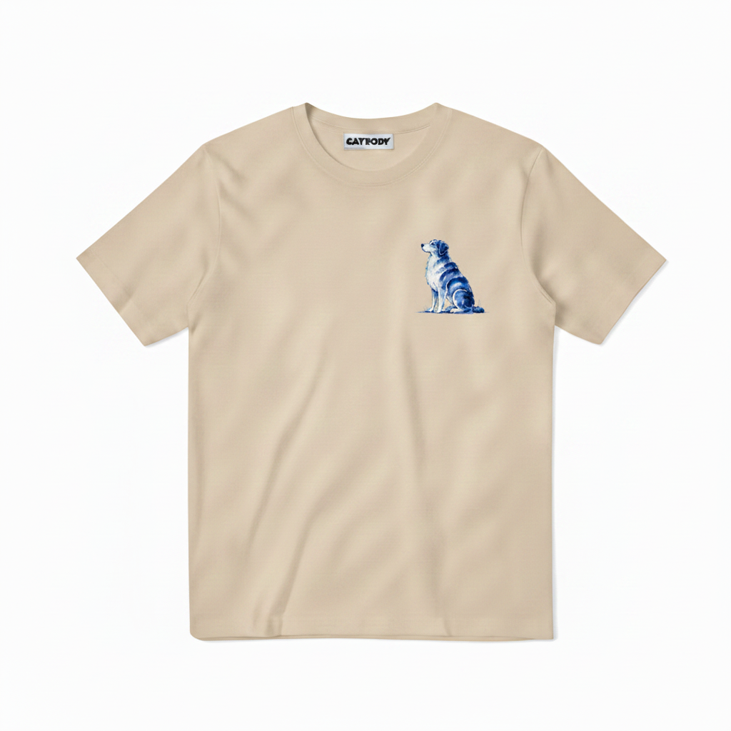 Born to Roam Built for Adventure Aussie Dog Graphic Tee