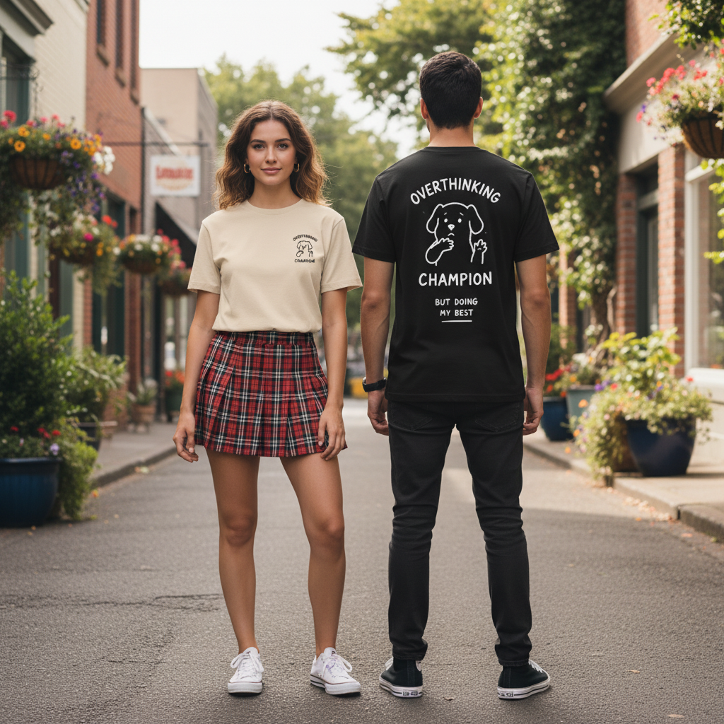 Overthinking Champion Tee