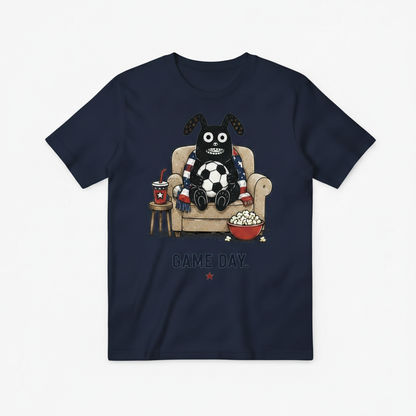Game Day Funny Soccer Fan Graphic Tee