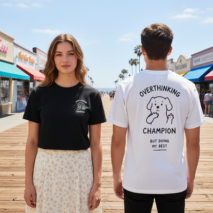 Overthinking Champion Tee