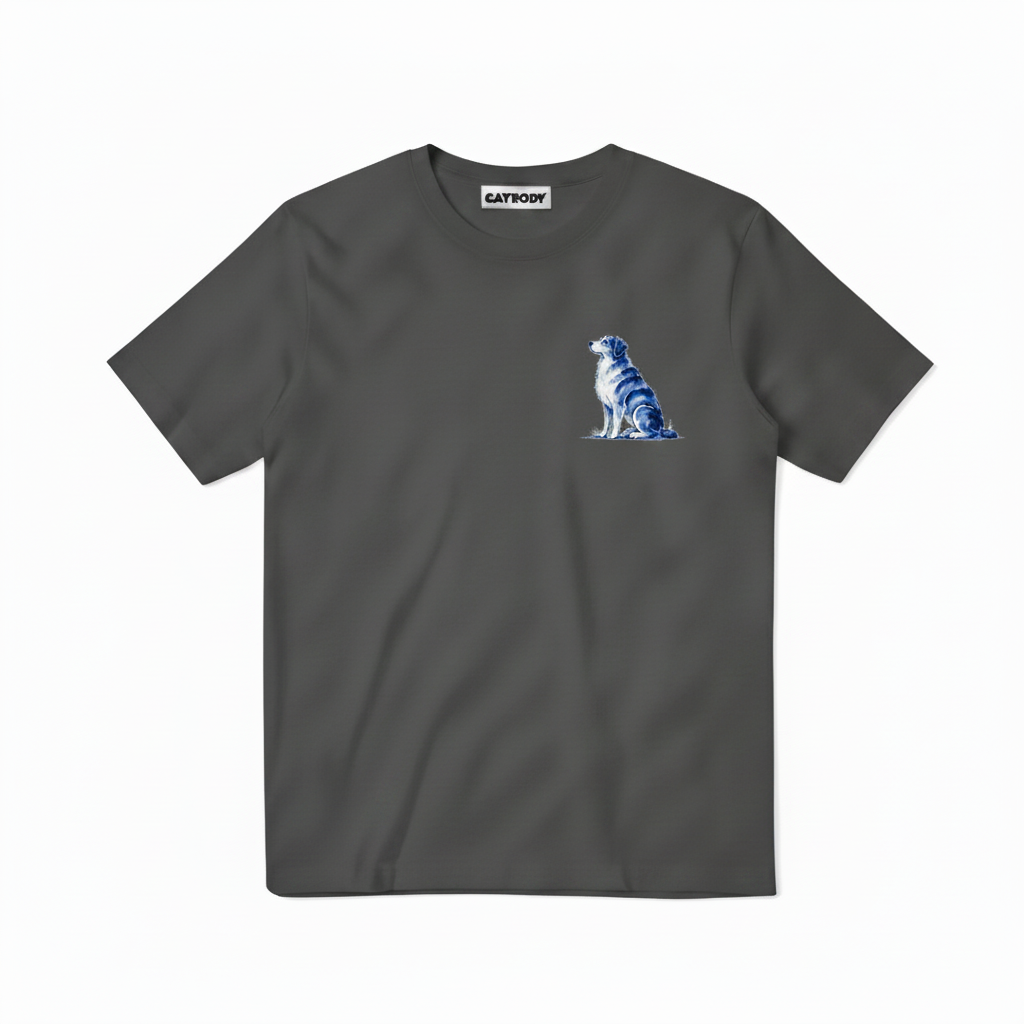 Born to Roam Built for Adventure Aussie Dog Graphic Tee