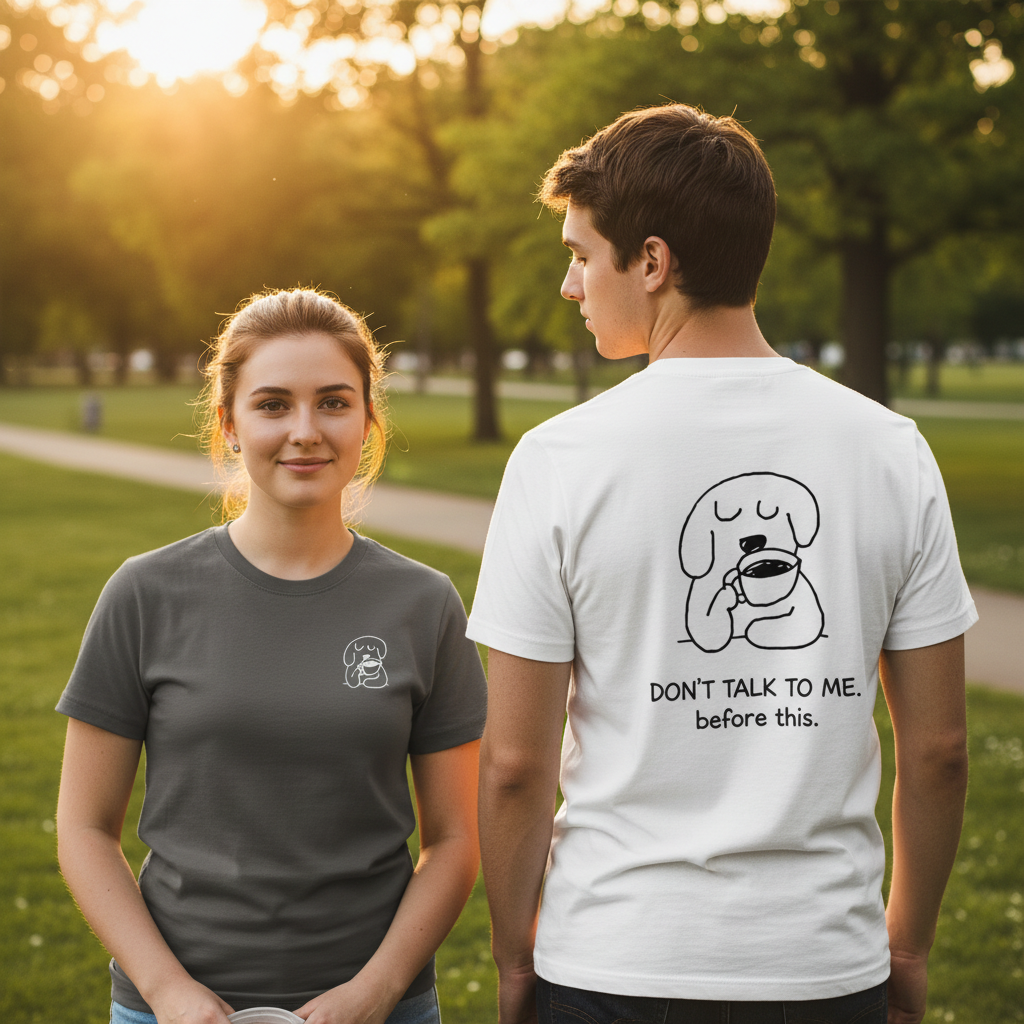 Don't Talk to Me. Before This. Tee